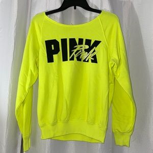 PINK VS off shoulder pull over